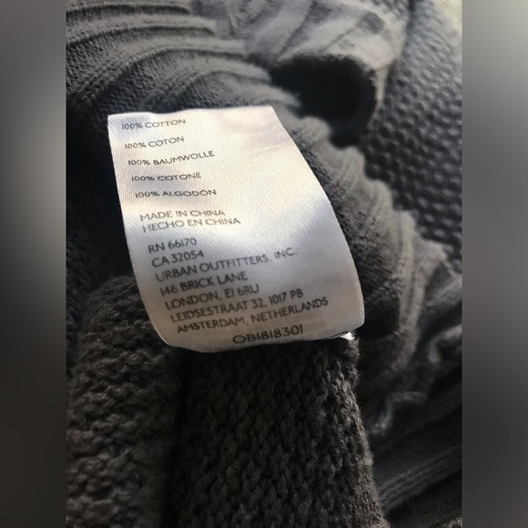 Free People Beach Hailee Cardi• dark grey• medium - Picture 9 of 16